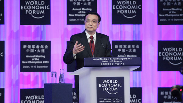 Ouverture du Forum de Davos d'été 2013