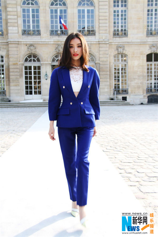 Angelababy et Ni Ni au défilé Dior à Paris