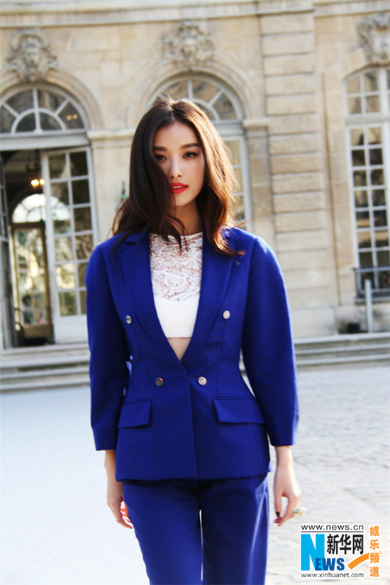 Angelababy et Ni Ni au défilé Dior à Paris