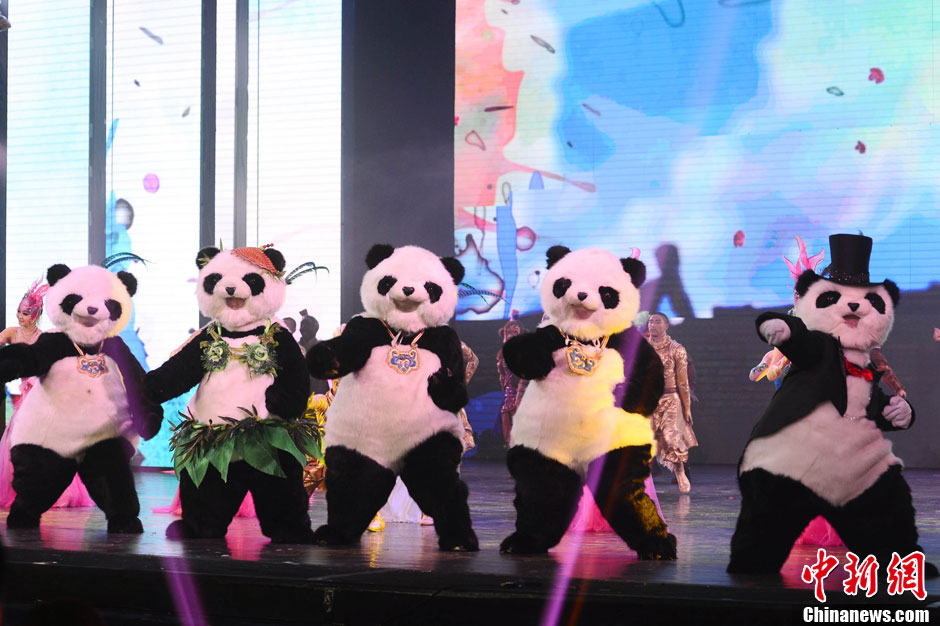 Première représentation du spectacle « Panda ! » à Beijing