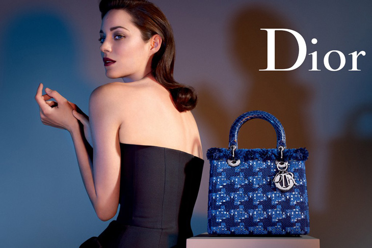 Marion Cotillard dans la nouvelle campagne Lady Dior