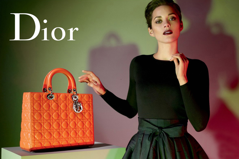 Marion Cotillard dans la nouvelle campagne Lady Dior