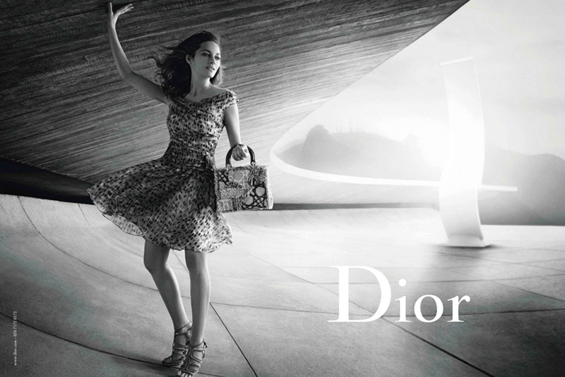 Marion Cotillard dans la nouvelle campagne Lady Dior