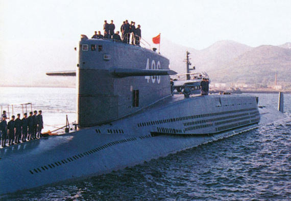 405核潜艇图片