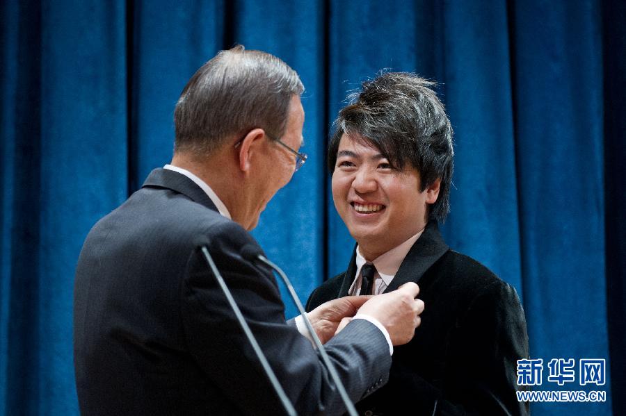 Le pianiste chinois Lang Lang nommé messager de la paix à l'ONU