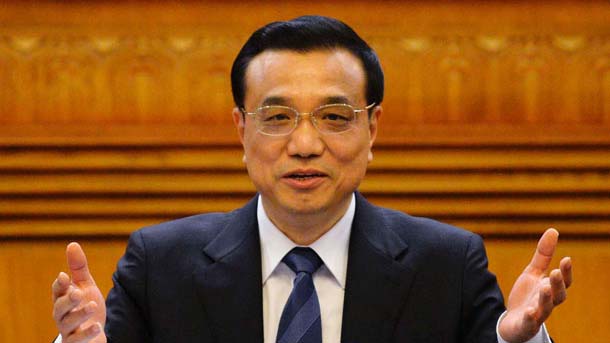 Le Premier ministre Li Keqiang donne un cours public en ligne