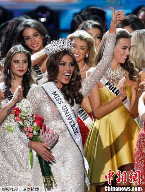 Gabriela Isler élue Miss Univers 2013