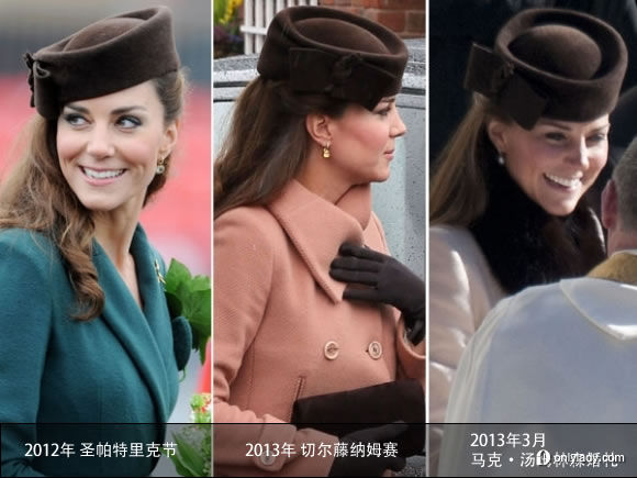 Les dix chapeaux de Kate Middleton