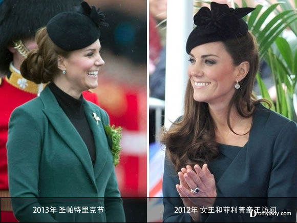 Les dix chapeaux de Kate Middleton