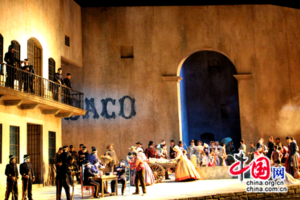 La répétition de Carmen au Grand Théâtre National