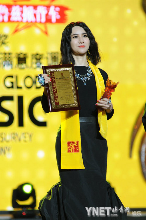 Shang Wenjie et Sun Nan élus meilleurs chanteurs de Chine