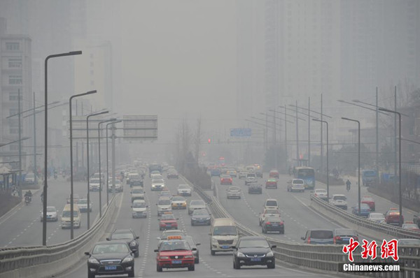 Le smog enveloppe de nombreuses régions de la Chine