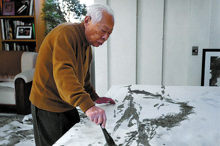 Les œuvres de Zao Wou-Ki ont rapporté 135 millions de dollars en 2013 Les œuvres de Zao Wou-Ki ont rapporté 135 millions de dollars en 2013