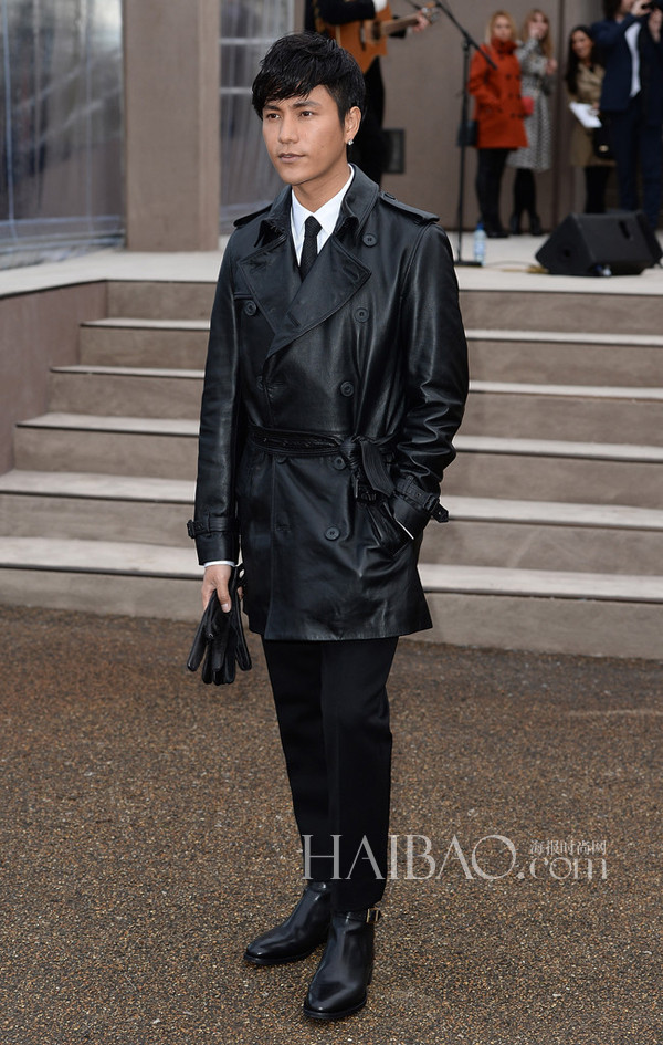 Chen Kun au défilé Burberry Prorsum