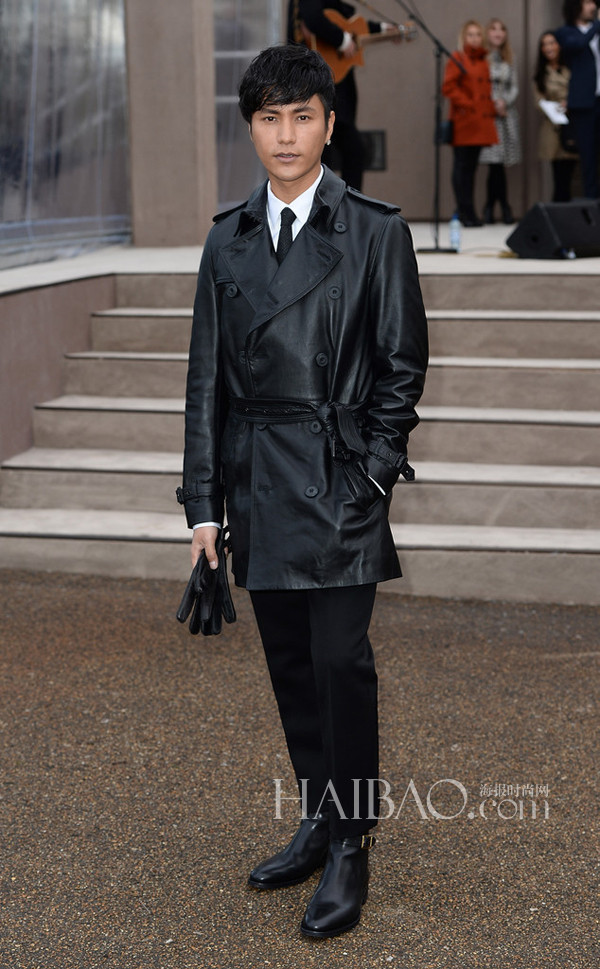 Chen Kun au défilé Burberry Prorsum