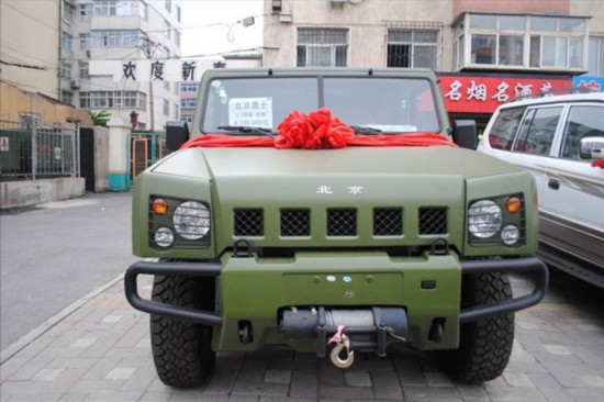 L'armée chinoise préfère les voitures de marques nationales