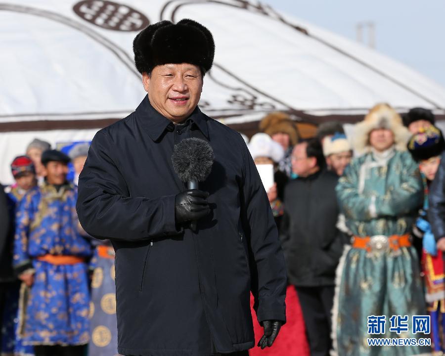 Le président Xi Jinping présente ses voeux pour le nouvel an lunaire