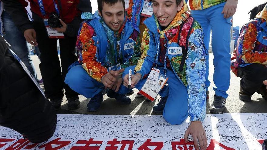 Une activité de promotion pour la candidature de Beijing aux JO d'hiver 2022 a eu lieu à Sotchi