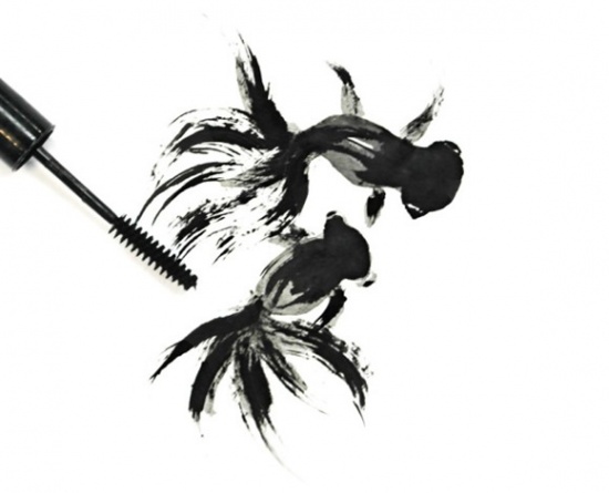 Des dessins à base de maquillage