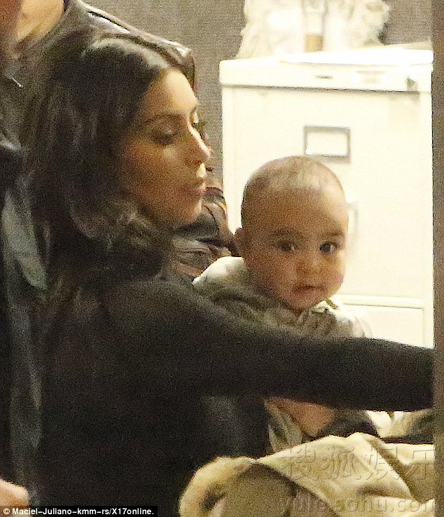 Photos de North, la fille de Kim Kardashian