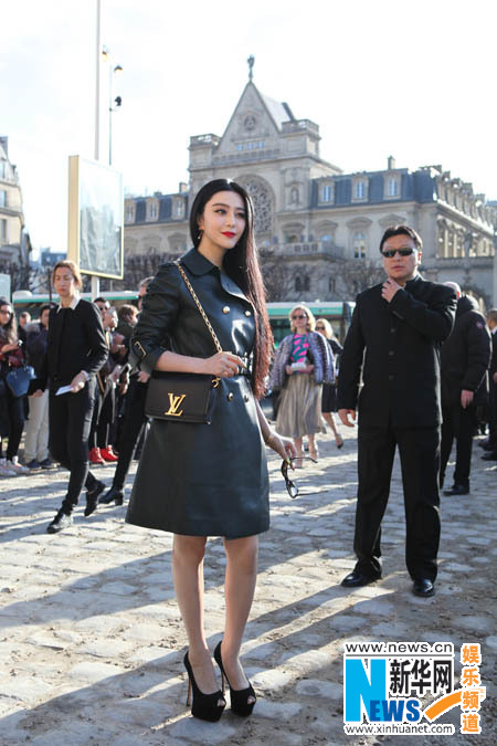 Fan Bingbing au défilé Louis Vuitton