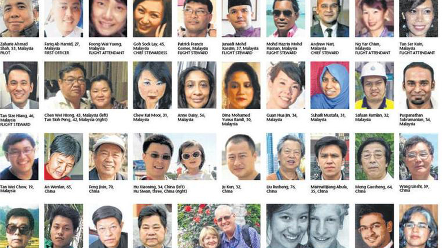 Photos des passagers à bord du vol MH370