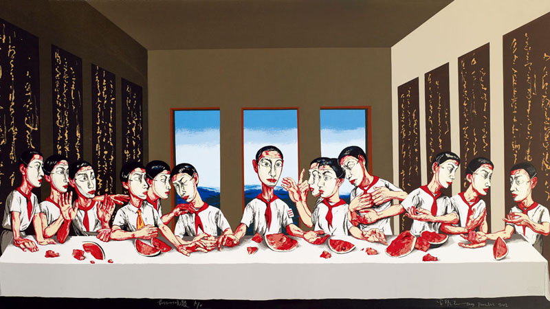 Zeng Fanzhi devient l'artiste vivant le plus cher de Chine