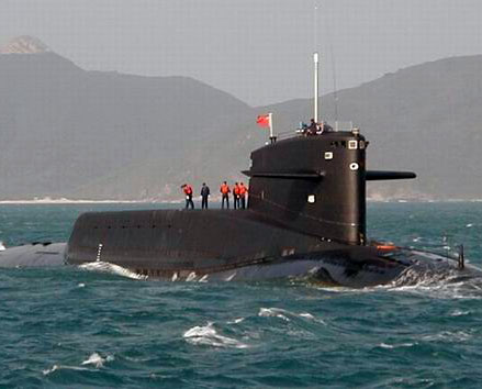 Présentations des sous-marins nucléaires chinois
