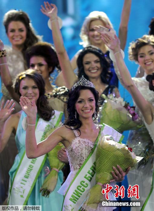 Victoria Miganovich élue Miss Biélorussie 2014 Victoria Miganovich élue Miss Biélorussie 2014