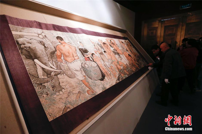 Le peintre chinois Xu Beihong et ses professeurs français exposés à Beijing
