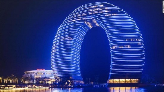 Architecture : les hôtels de luxe les plus fous de Chine