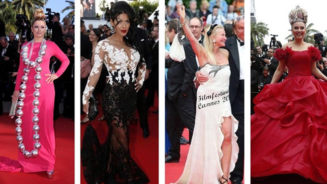 Les dix pires looks du tapis rouge du Festival de Cannes