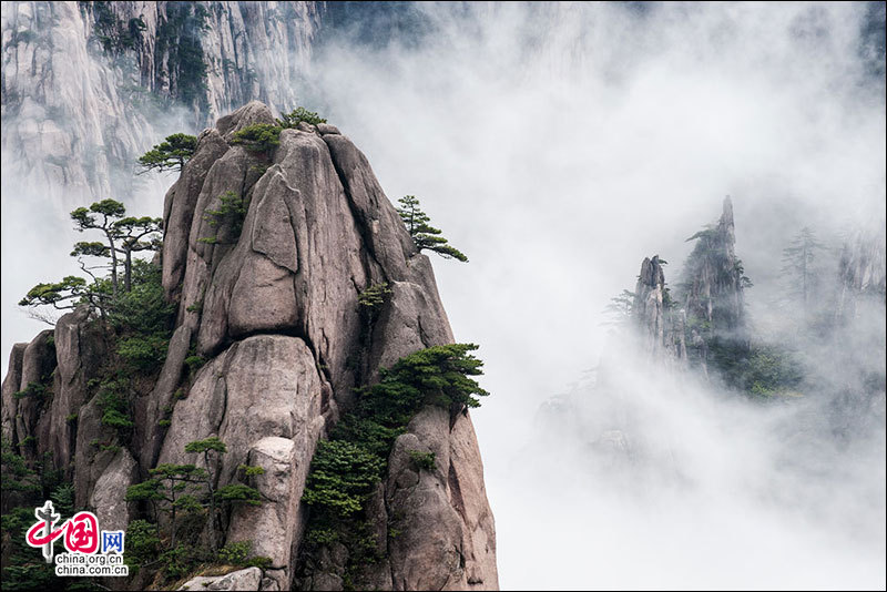 Le mont Huangshan : comme un tableau à l'encre de Chine