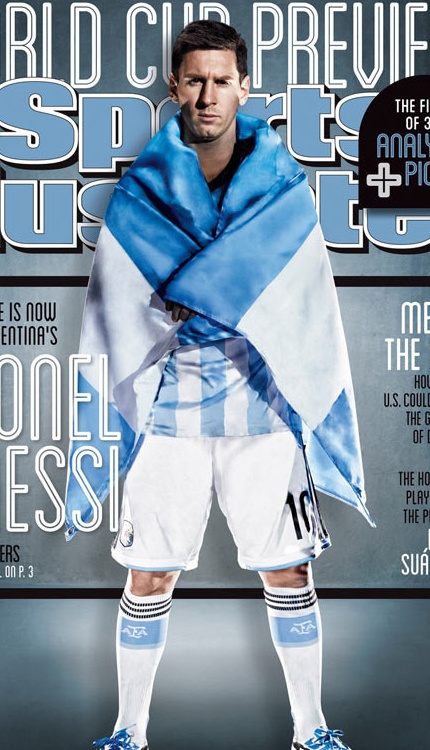 Mondial : Messi, Ronaldo, Suarez et Dempsey en couverture de Sports Illustrated