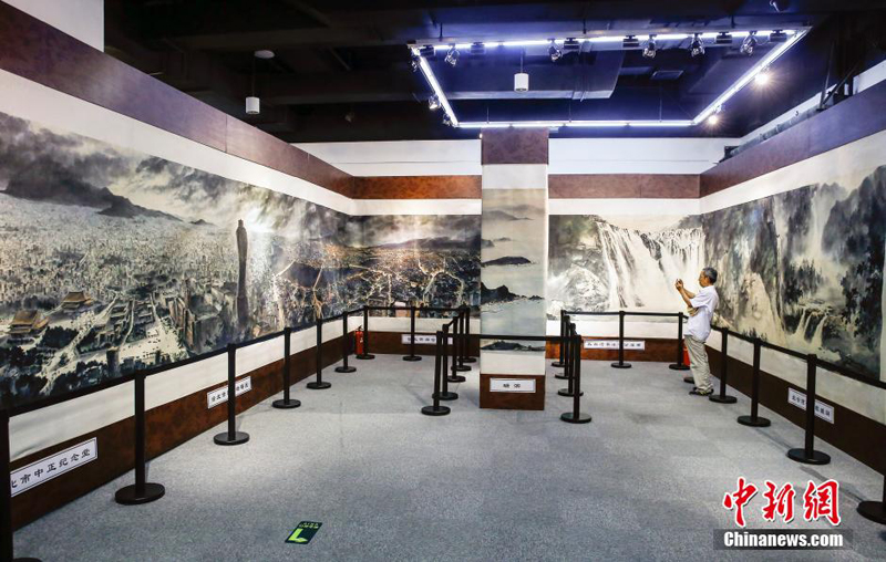 Un tableau taïwanais de 326 mètres de long exposé à Beijing