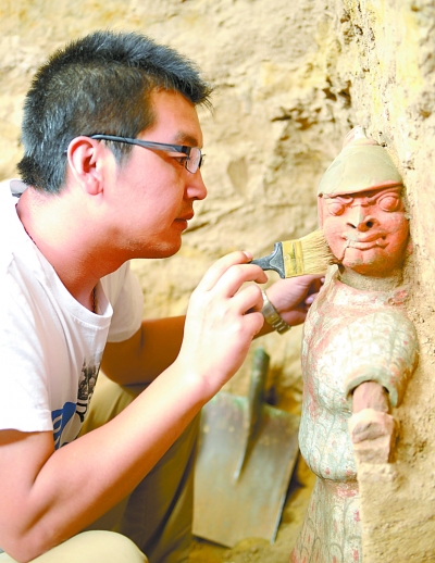 Une tombe millénaire découverte dans le nord de la Chine