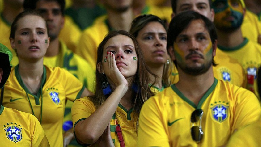 Mondial 2014 : la descente aux enfers des supporters brésiliens