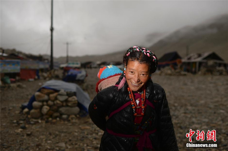 Photographie : les habitants du camp de base tibétain du mont Everest