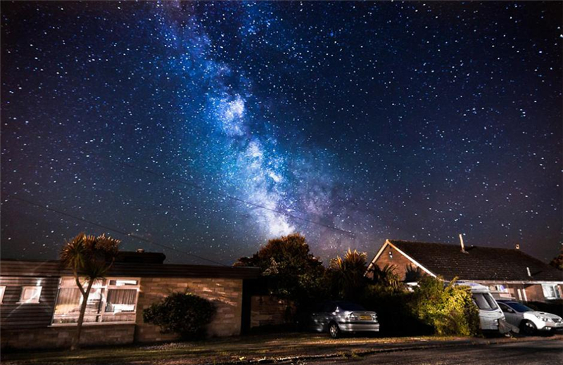 Photographie : le ciel étoilé de l&apos;île de Wight