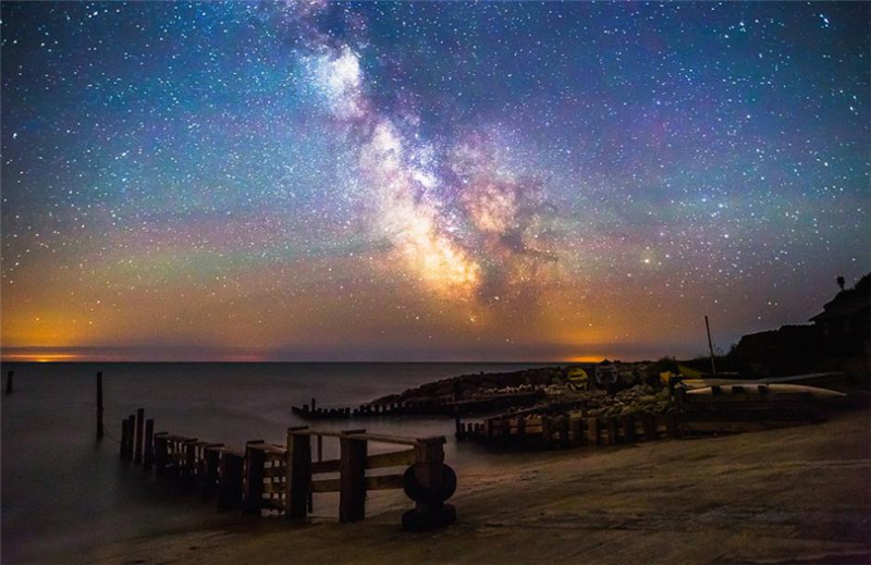 Photographie : le ciel étoilé de l&apos;île de Wight