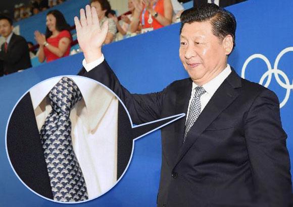 La cravate du président chinois Xi Jinping fait le buzz