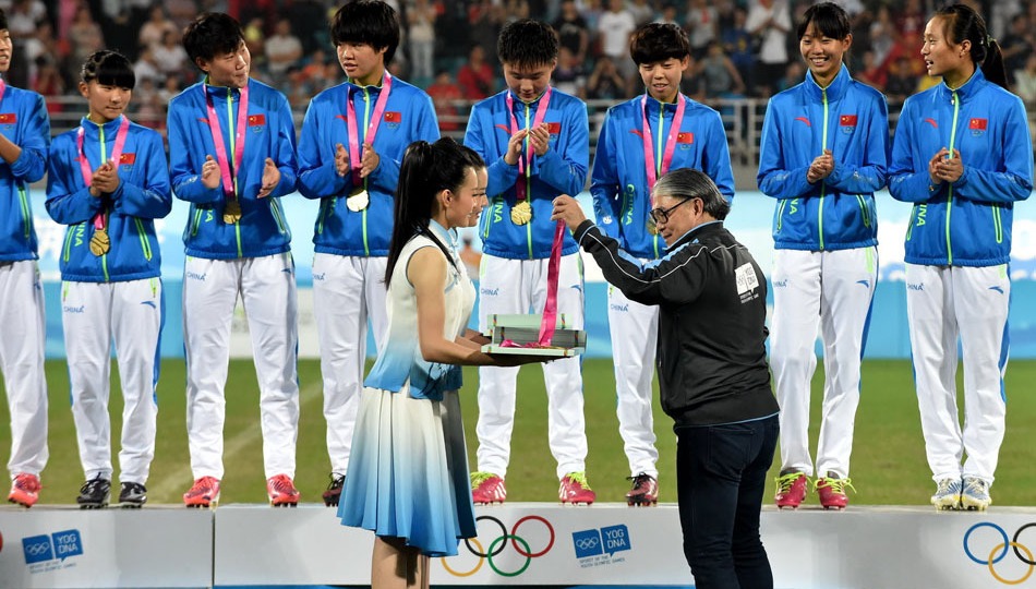 JOJ : la FIFA rend hommage à l'équipe chinoise de football féminin