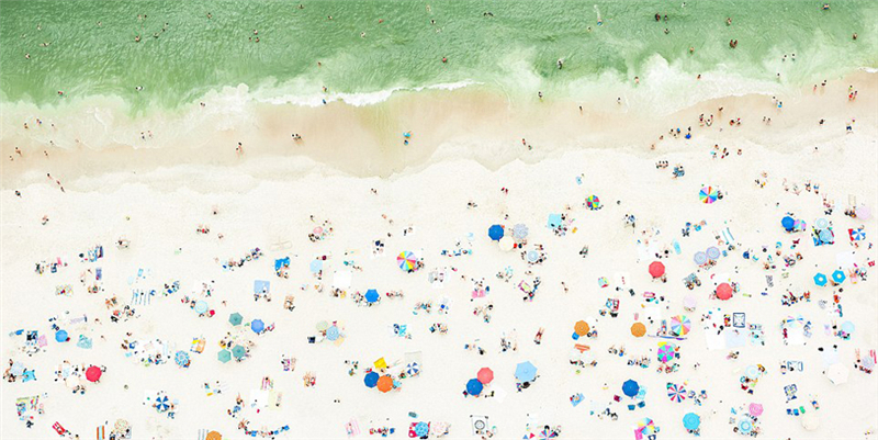 Les plages à vue d&apos;oiseau d&apos;Antoine Rose