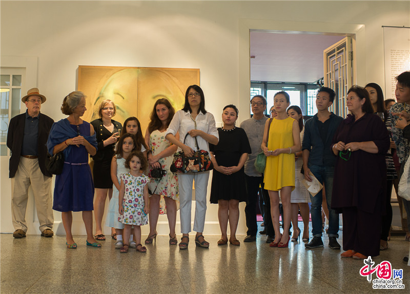 Inauguration de l'exposition de Sophie Lamm à Beijing