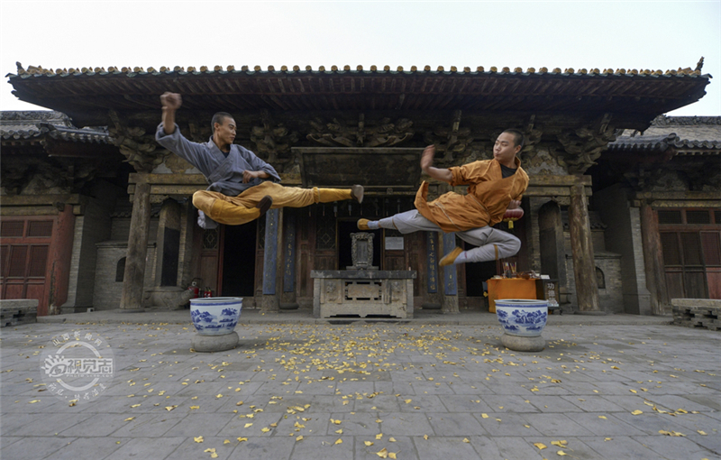 En images : le quotidien de jeunes moines Shaolin