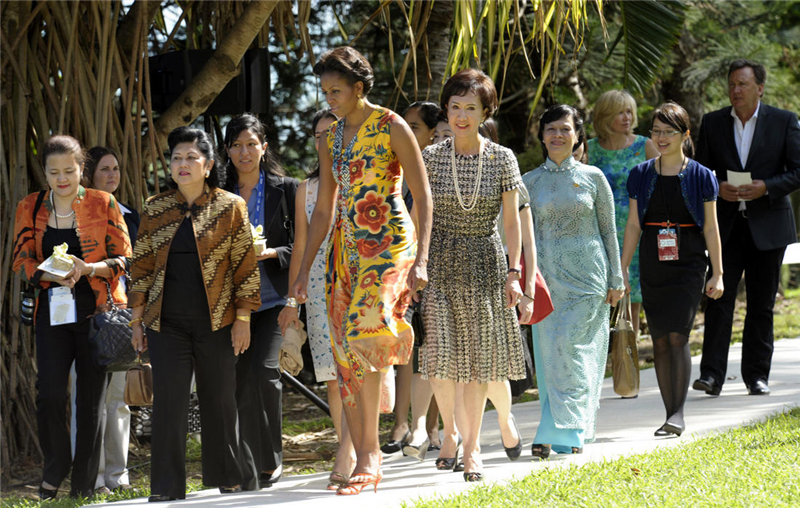 Zoom sur le style des femmes des dirigeants de l'APEC