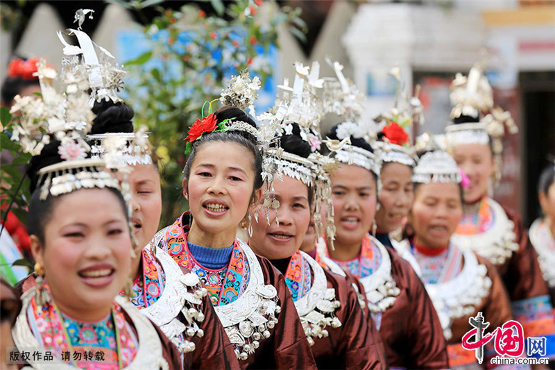 Les célébrations du Nouvel An de l'ethnie Dong