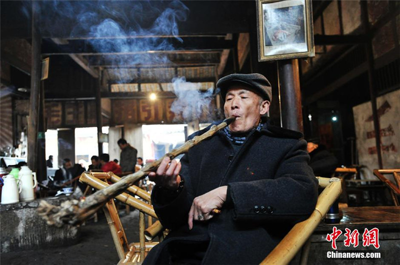 Chengdu : le temps s&apos;est arrêté dans ce salon de thé