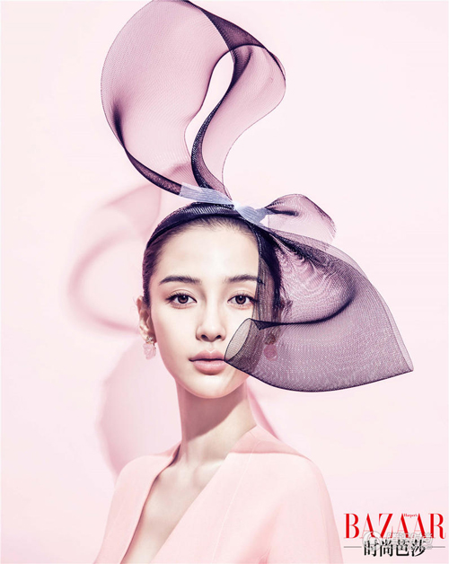 Angelababy pose pour Harper&apos;s Bazaar