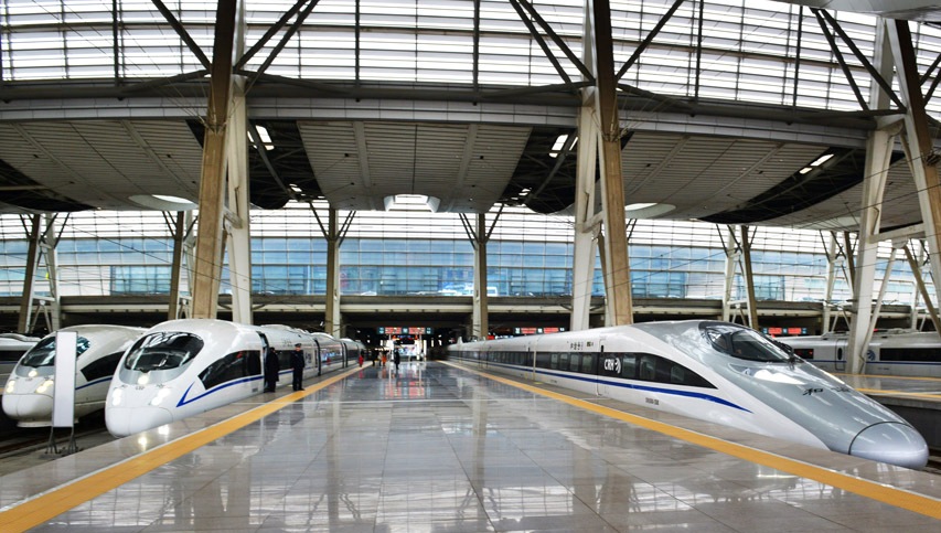 100 millions de trajets pour le TGV Beijing-Shanghai en 2014